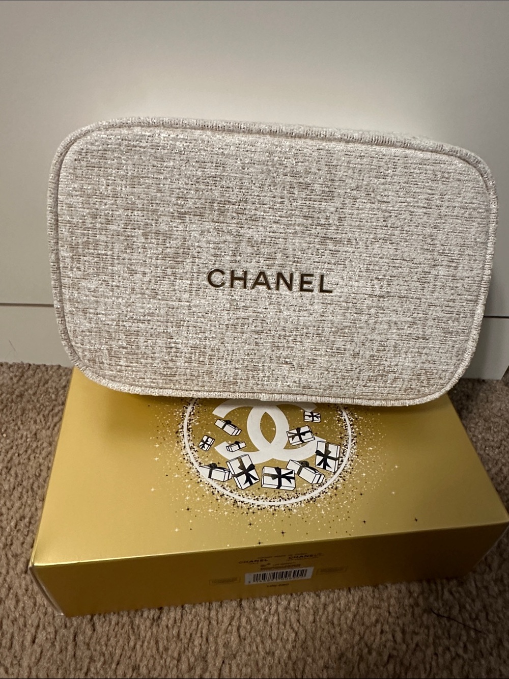 Chanel Holiday Makeup Bag